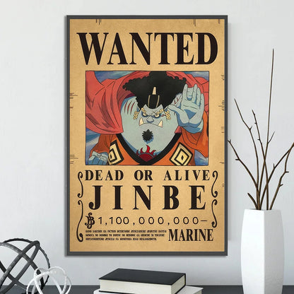 One Piece bounty posters