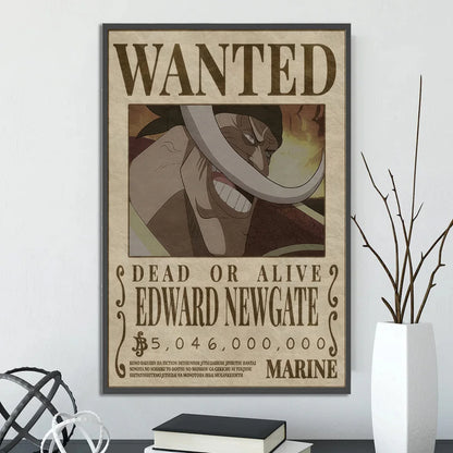 One Piece bounty posters