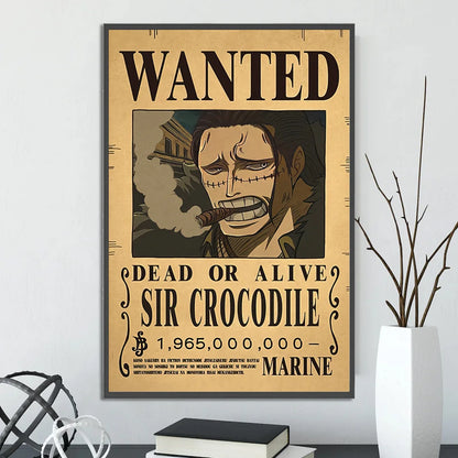 One Piece bounty posters