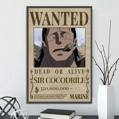 One Piece bounty posters