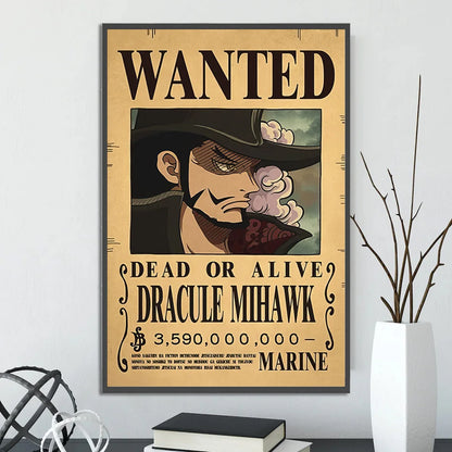 One Piece bounty posters